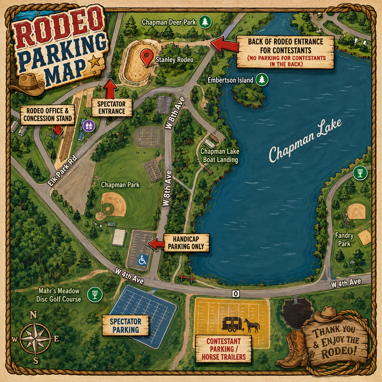 Parking — Stanley Wisconsin Rodeo
